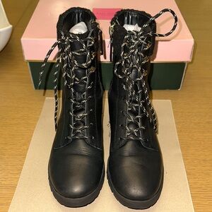 Kate Spade Raffeny Black Ankle Booties